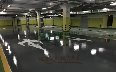 ‌旧地面翻新方案：都兰环氧地坪涂层覆盖混凝土裂缝修复技术